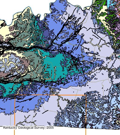 Rough Creek Fault Map Graphic